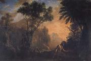 Claude Lorrain Landscape with St Onofrio (mk17) USA oil painting artist